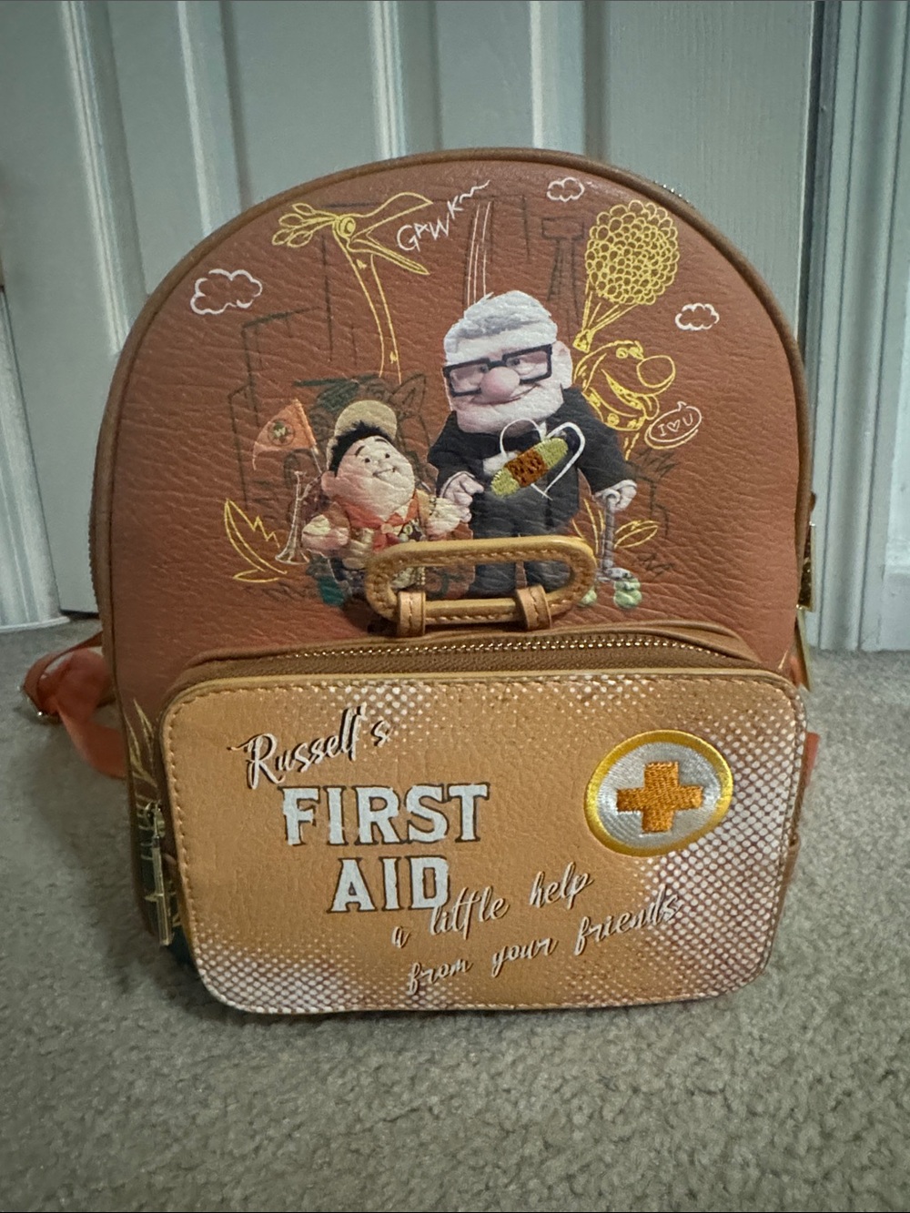 Disney Russell's First Aid' Mini Backpack